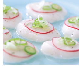 Recipe: Scallop Ceviche Spicy Chili Oil