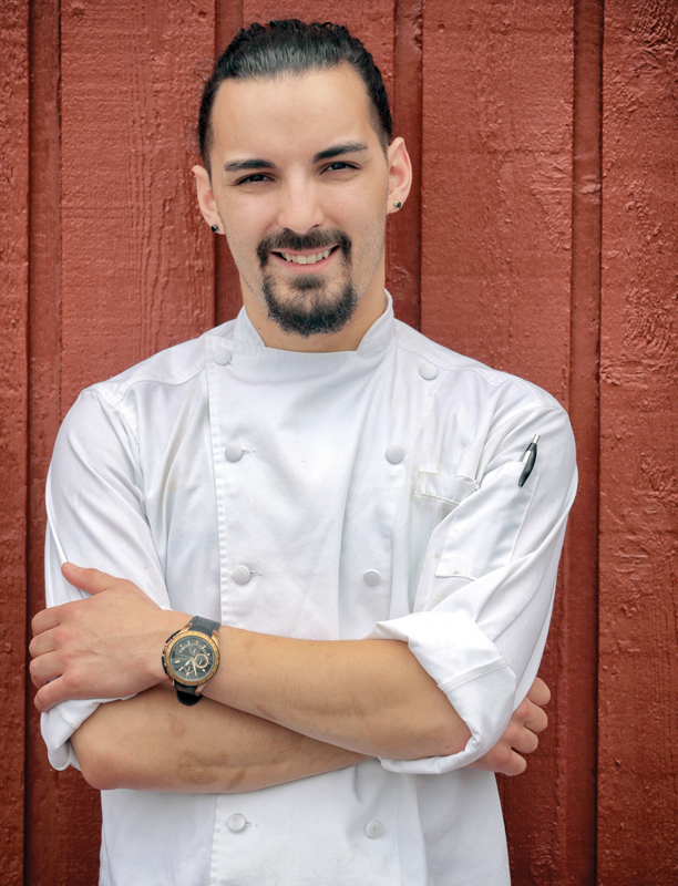 Zachariah Campion of Bailey’s Backyard  Farm to Table Restaurant and Catering Company